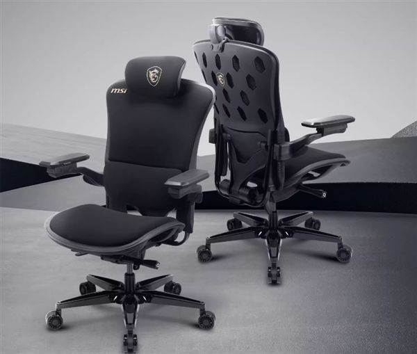 2499元：人体工学设计 4D可调节扶手pg模拟器微星MAG A10电竞椅首发(图2)